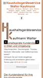 Mobile Screenshot of hg-kaufmann.com